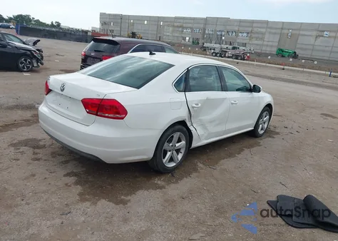 2013 Volkswagen Passat 2.5L Se from USA, damaged, VIN 1VWBH7A32DC060978